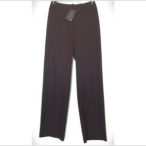 St. John Collection Wineberry Dress Pants New $365